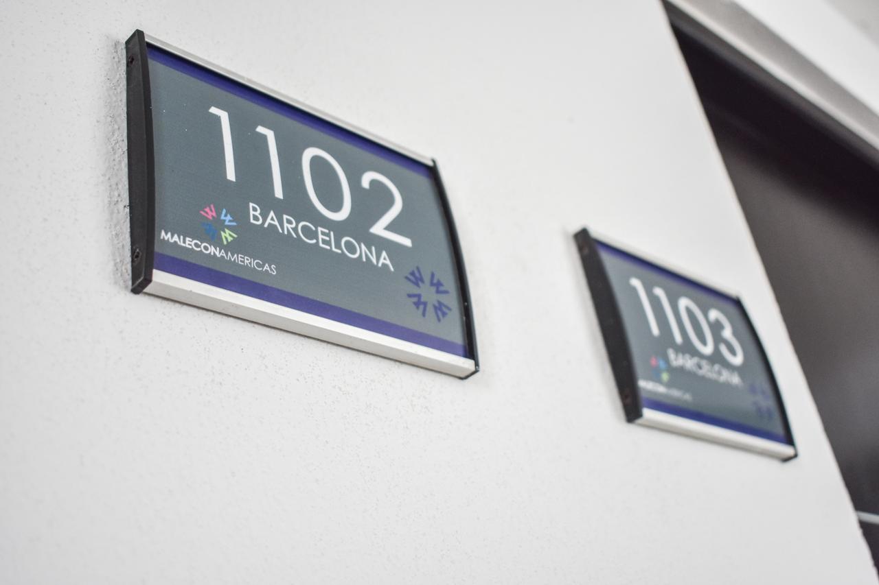 칸쿤 Barcelona Tower By Koox Luxury Collection 아파트 호텔 외부 사진