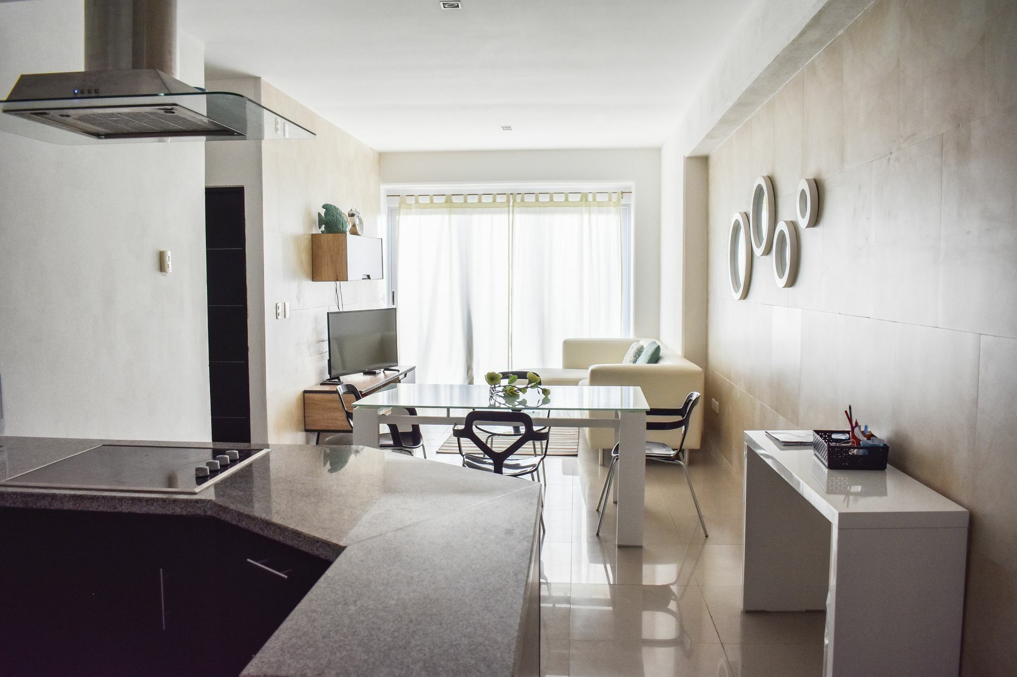 칸쿤 Barcelona Tower By Koox Luxury Collection 아파트 호텔 외부 사진